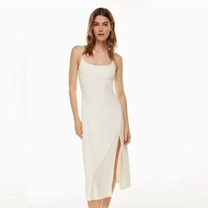 Aritzia dreamweaver dress light pink